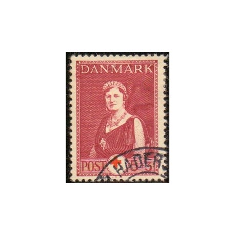 1940. Dr.Alexandrine. AFA nr. 267 postfrisk  Stemplet FDC