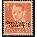 1959. Grønlandsfonden. AFA nr. 373 postfrisk       Stemplet FDC