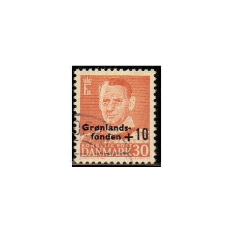 1959. Grønlandsfonden. AFA nr. 373 postfrisk       Stemplet FDC