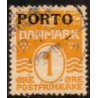 Danmark Portomærke 1921 AFA nr. 1 **/NHM stemplet/used