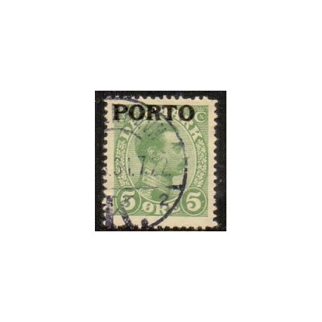 Danmark Portomærke 1921 AFA nr. 2 **/NHM stemplet/used