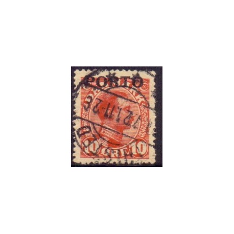 Danmark Portomærke 1921 AFA nr. 4 **/NHM stemplet/used
