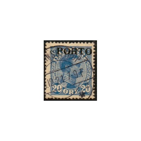 Danmark Portomærke 1921 AFA nr. 5 **/NHM stemplet/used