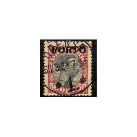 Danmark Portomærke 1921 AFA nr. 7 **/NHM stemplet/used