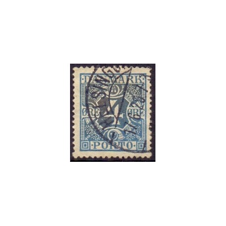 Danmark Portomærke 1921 AFA nr. 10 **/NHM stemplet/used