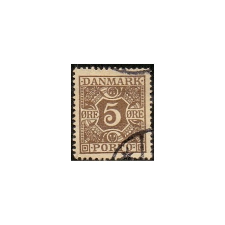 Danmark Portomærke 1921 AFA nr. 11 **/NHM stemplet/used