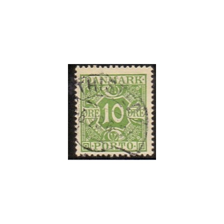 Danmark Portomærke 1921 AFA nr. 12 **/NHM stemplet/used