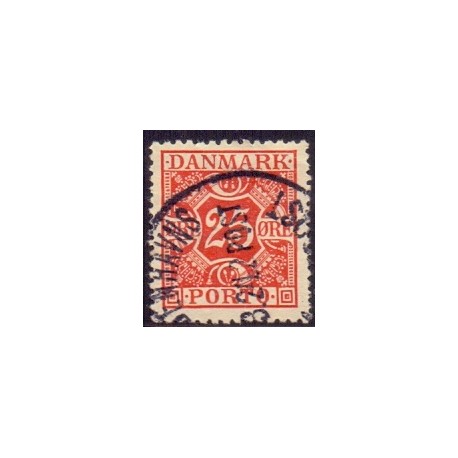 Danmark Portomærke 1921 AFA nr. 14 **/NHM stemplet/used