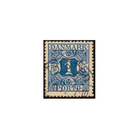 Danmark Portomærke 1921 AFA nr. 15 **/NHM stemplet/used