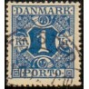 Danmark Portomærke 1921 AFA nr. 15 **/NHM stemplet/used