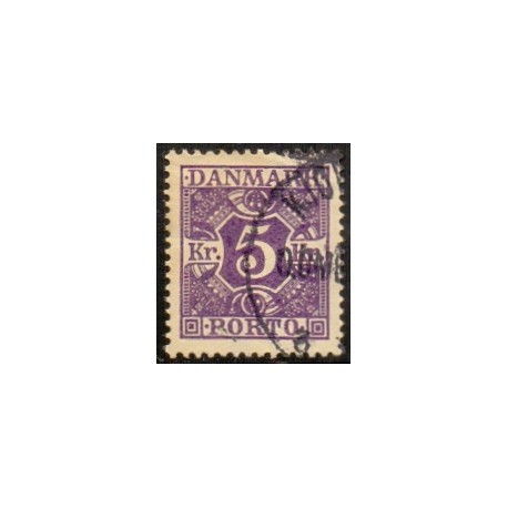 Danmark Portomærke 1921 AFA nr. 16 **/NHM stemplet/used