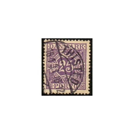 Danmark Portomærke 1921 AFA nr. 18 **/NHM stemplet/used