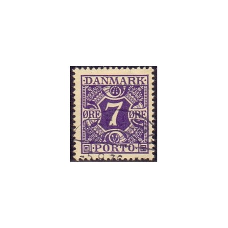 Danmark Portomærke 1930 AFA nr. 21 **/MNH stemplet/used
