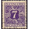Danmark Portomærke 1930 AFA nr. 21 **/MNH stemplet/used