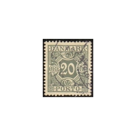 Danmark Portomærke 1930 AFA nr. 23 **/MNH stemplet/used