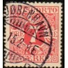 Avisporto. 1914-15. 7 Øre, rød, AFA. nr. 13 ubrugt, postfrisk, stemplet