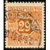 Avisporto. 1914-15. 29 Øre, orange, AFA. nr. 17 ubrugt, postfrisk, stemplet