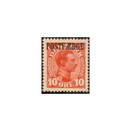 Danmark Postfærge 1919-20 AFA nr. 1 **/MNH stemplet/used