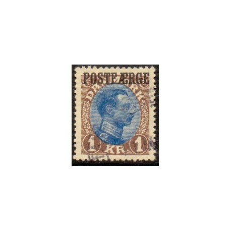 Danmark Postfærge 1922-26 AFA nr. 8 **/MNH stemplet/used