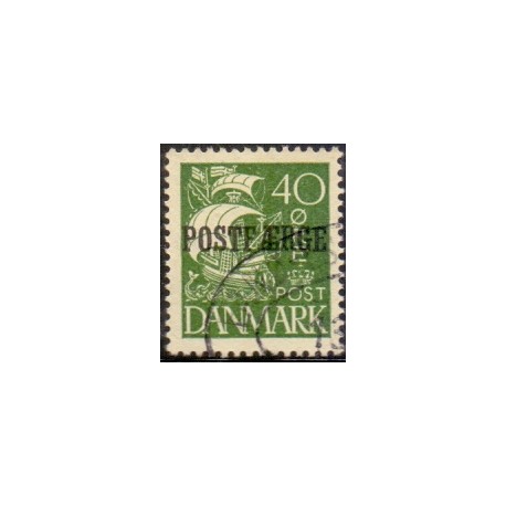 Danmark Postfærge 1927 AFA nr. 13   **/MNH stemplet/used