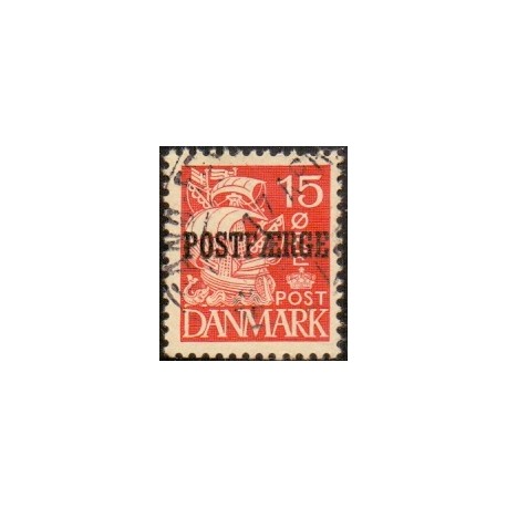 Danmark Postfærge 1936-39 AFA nr. 16  **/MNH      stemplet/used