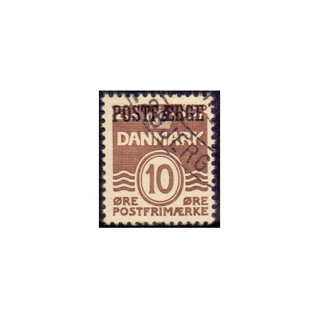 Danmark Postfærge 1936-39 AFA nr. 21 tp. IA **/MNH     stemplet/used