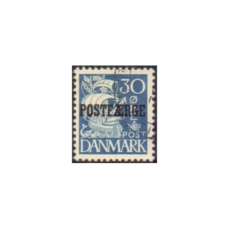 Danmark Postfærge 1940 Karavelle tp. II AFA nr. 24 **/MNH     stemplet/used