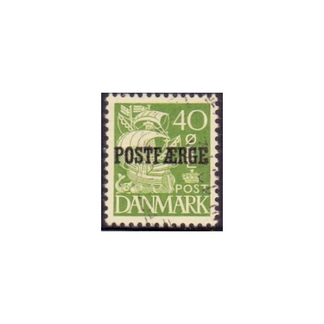 Danmark Postfærge 1940 Karavelle tp. II AFA nr. 25 **/MNH     stemplet/used