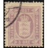 Danmark Tjenste 1875 AFA nr 4 **/MNH stemplet/used