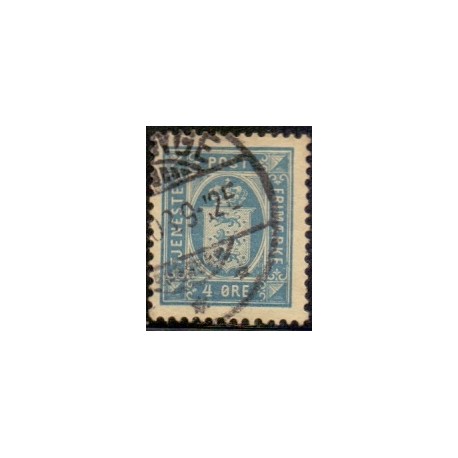 Danmark Tjenste 1875 AFA nr 5B **/MNH stemplet/used