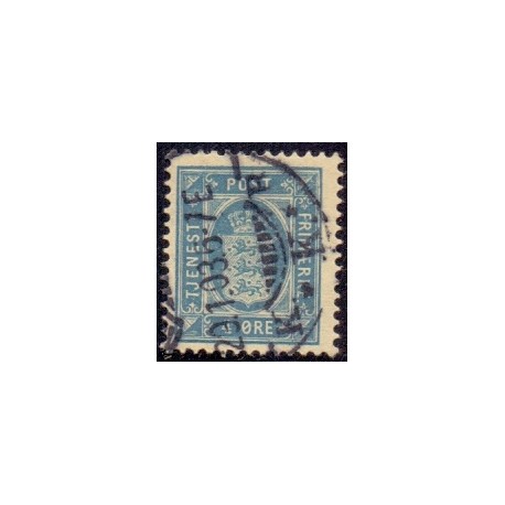 Danmark Tjenste 1875 AFA nr 5C **/MNH stemplet/used