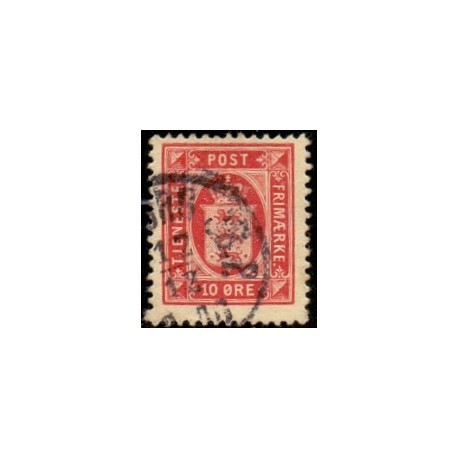 Danmark Tjenste 1914-20 AFA nr 15 **/MNH stemplet/used