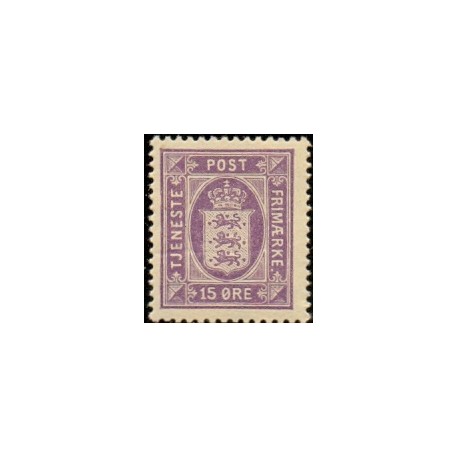 Danmark Tjenste 1914-20 AFA nr 16 **/MNH stemplet/used