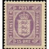 Danmark Tjenste 1914-20 AFA nr 16 **/MNH stemplet/used