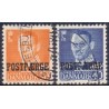 Danmark Postfærge 1949. Fr. IX.  AFA nr. 32-33  **/MNH  stemplet/used