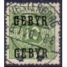 Danmark Gebyrmærke 1923 AFA nr. 1 **/MNH stemplet/used