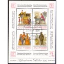 1986. Hafnia 87 Blok III. AFA nr. 869 postfrisk  Stemplet FDC