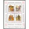 1986. Hafnia 87 Blok III. AFA nr. 869 postfrisk  Stemplet FDC