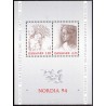 1992. Nordia 94. AFA nr. 1011-12 postfrisk miniark         Stemplet FDC