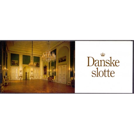 1994. Danske slotte. AFA nr. 1066A+B  postfrisk miniark   Stemplet FDC