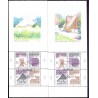 1997. Frilandsmuseet 100 år. AFA nr. 1143A-B postfriske miniark       Stemplet FDC