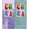 1998. Post og Tele Museet. AFA nr. 1180A+B postfriske miniark    Stemplet FDC