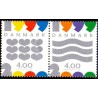 1999. Millenniumfrimærker. AFA nr. 1232-33 postfrisk     Stemplet FDC