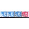 Sverige. 1980. Ny tronfølgeordning. AFA nr. 1106-07 Ch/Cv postfrisk stemplet  hæfte FDC parstykkke