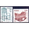 Sverige. 1980. Fællesnordisk udgave. AFA nr. 1119-20, postfrisk stemplet  hæfte FDC parstykkke