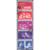 Sverige. 1981. Propagandaudgave, AFA nr. 1160-65 postfrisk stemplet  hæfte FDC parstykkke