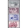 Sverige. 1982. Fredelig sameksistens, AFA nr. 1197-1200 postfrisk  stemplet  hæfte FDC parstykkke