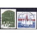 Sverige. 1983. Fællesnordisk udgave, AFA nr. 1226-27 postfrisk stemplet  hæfte FDC parstykkke