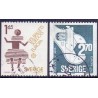 Sverige. 1983. Europamærker / CEPT, AFA nr. 1229-30 stemplet  hæfte FDC parstykkke