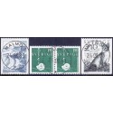 Sverige. 1983. Polarræv, Stora Karlsö og brugsfrimærke, AFA nr. 1238-40 Ch/Cv stemplet hæfte FDC parstykkke SWEDEN